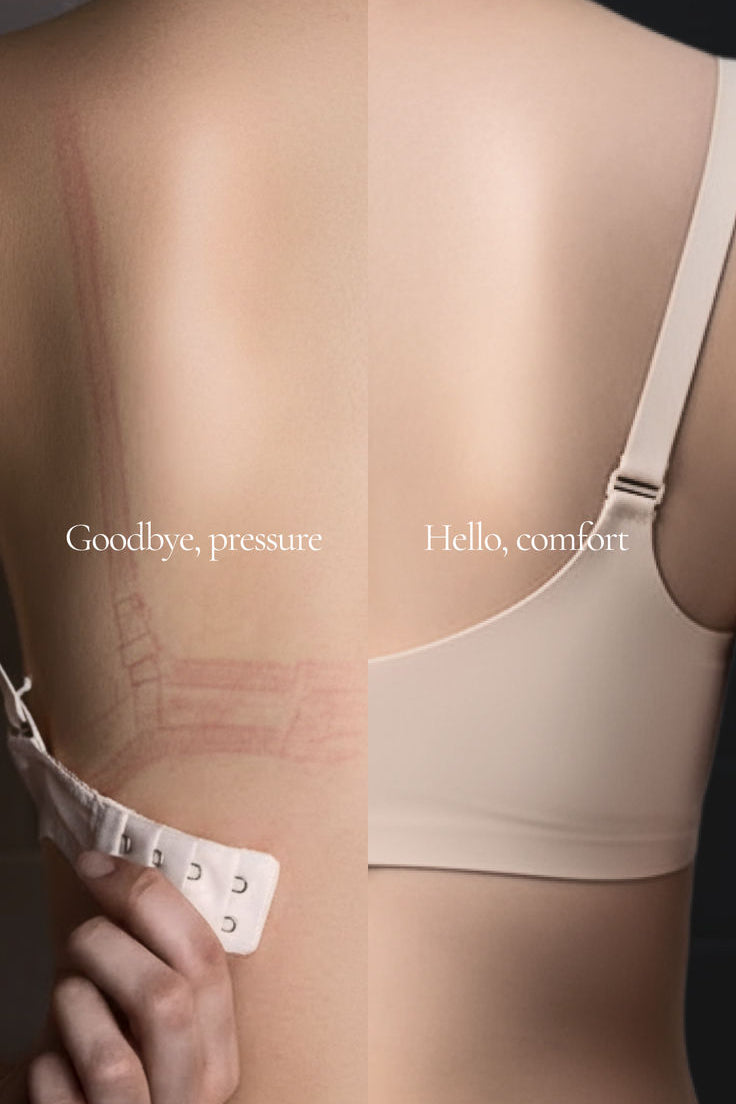 Effortless T-shirt bra for a smooth back - Nude