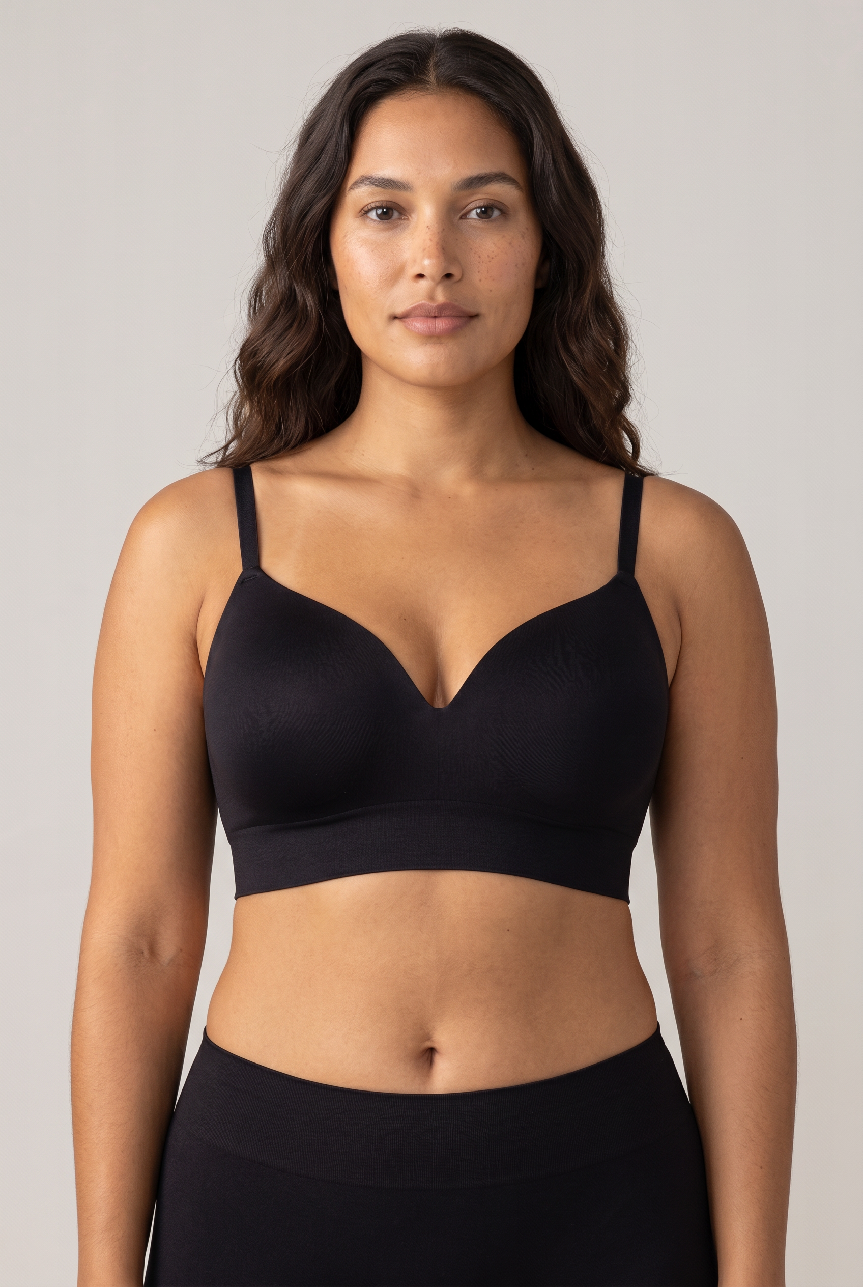 Comfort Wireless Shaping Bra - Black