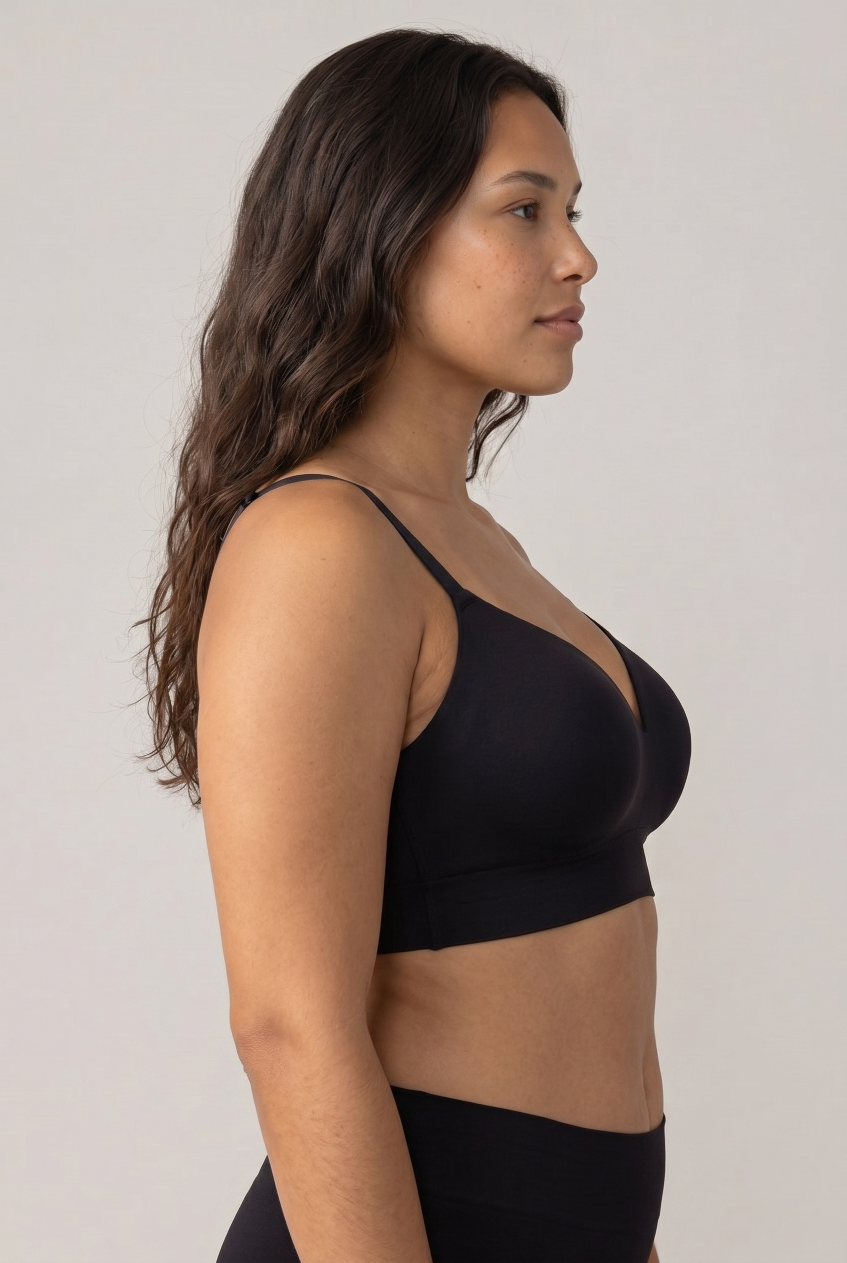 Comfort Wireless Shaping Bra - Black