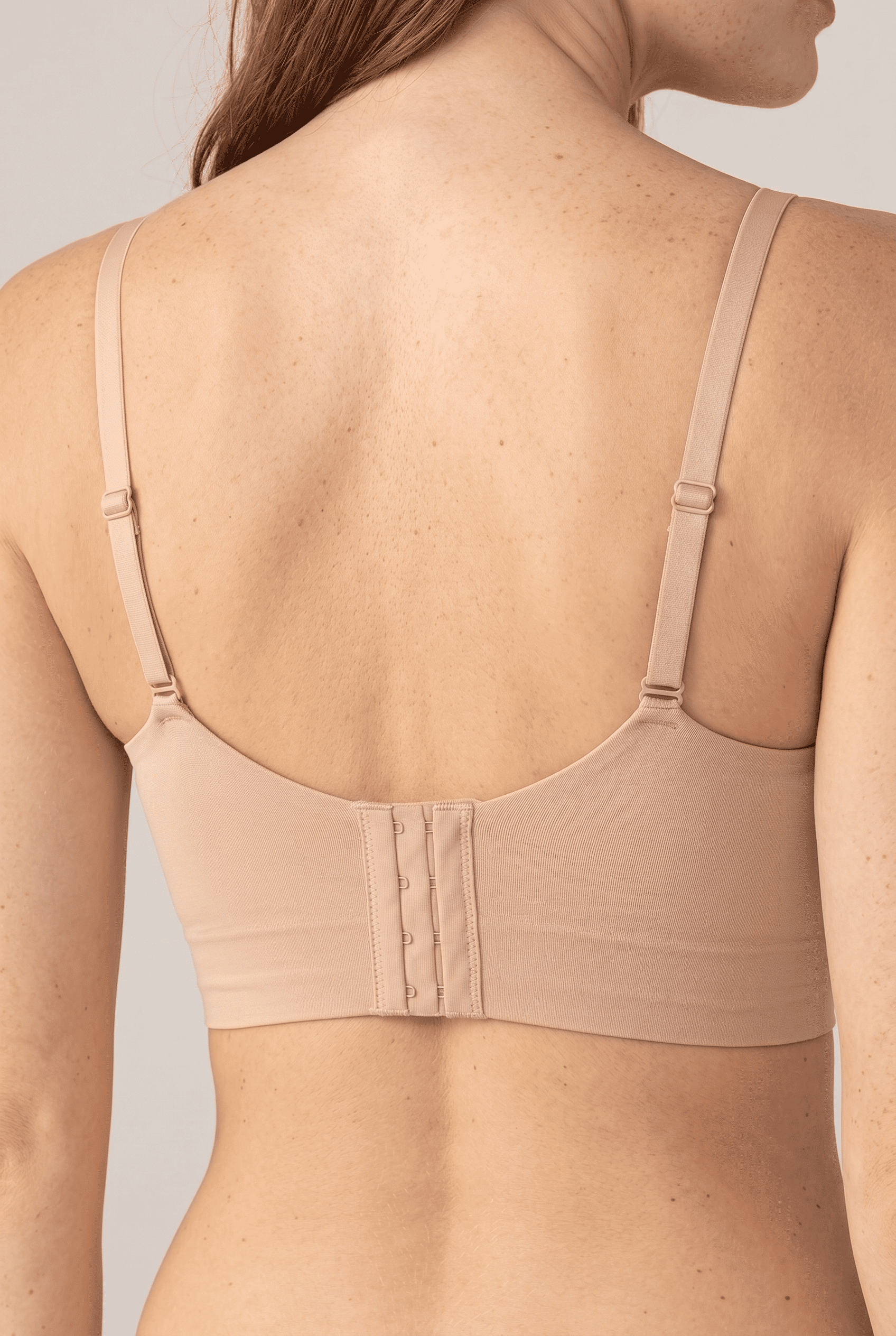 Comfort tvarující podprsenka bez kostic - Nude