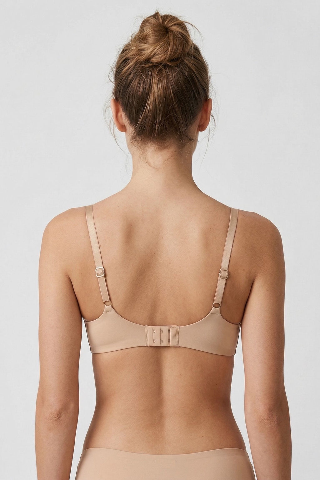 Effortless T-shirt bra for a smooth back - Nude